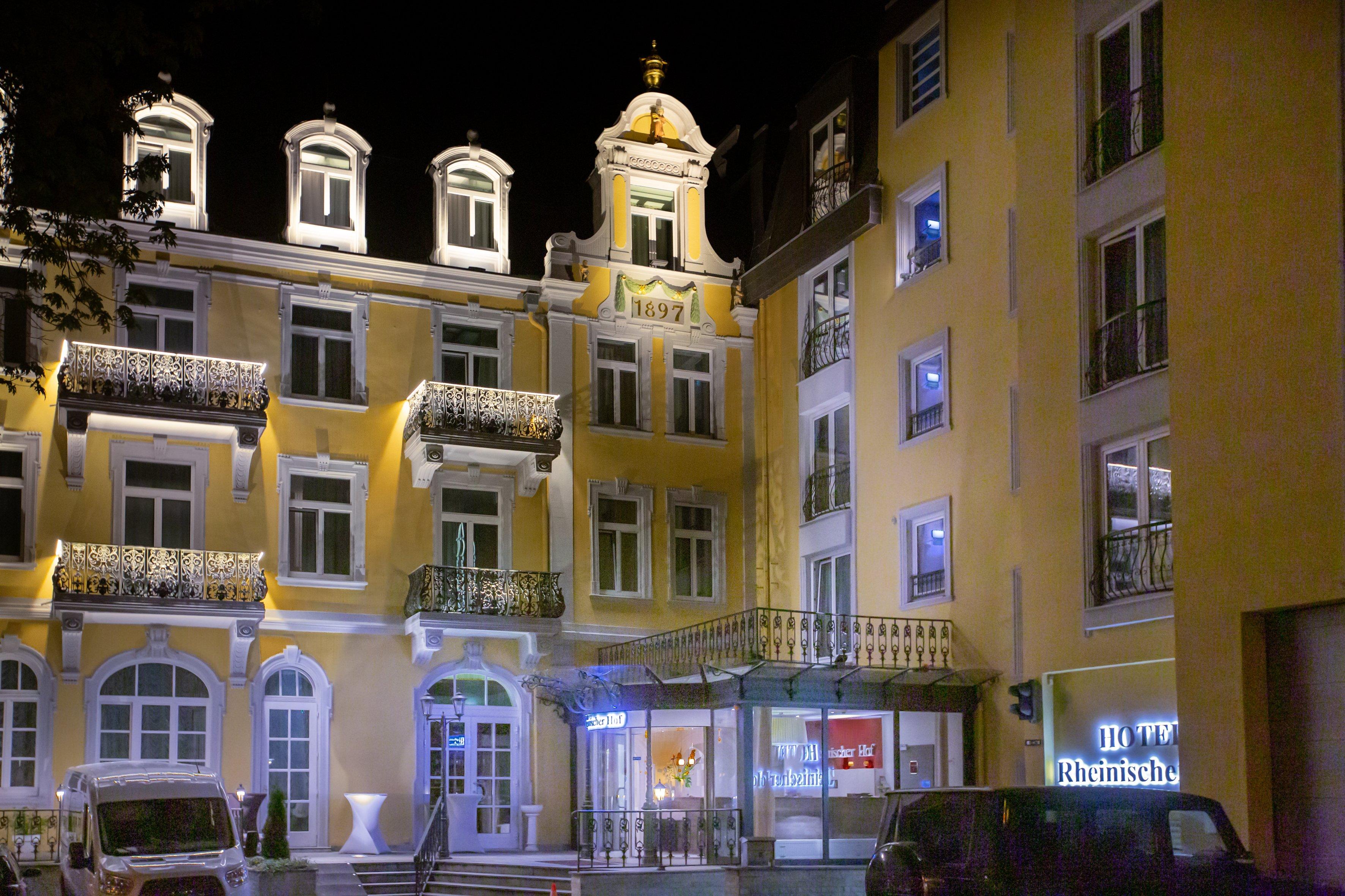 באד סודן אם טאונוס Hotel Rheinischer Hof Bad Soden מראה חיצוני תמונה